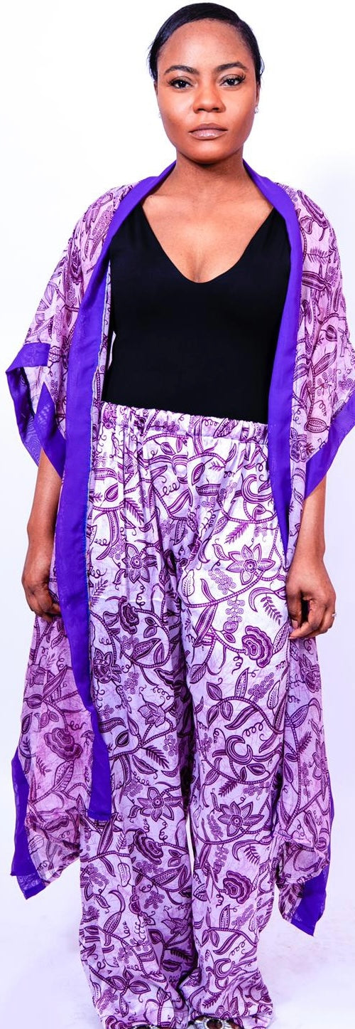 LOLAH SILK PANT SET